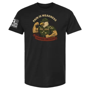 Pain Is Weakness – Marine Eagle Drill Instructor Tee
