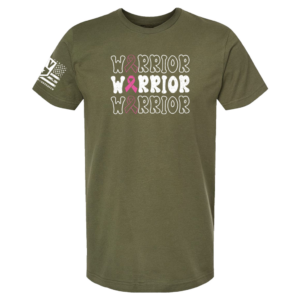 Alternative view of Breast Cancer Warrior T-Shirt