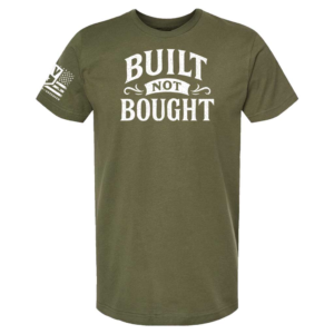 Alternative view of Built Not Bought Tee