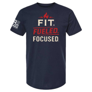 Alternative view of Fit Fueled Focused Tee