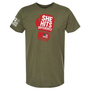 Alternative view of She Hits Differently