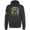 Founders’ Fury hoodie in black with revolutionary Founders and Don’t Tread on Me chest design by Genuine Valor