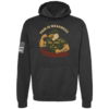 Pain Is Weakness Leaving the Body military grit hoodie in black by Genuine Valor
