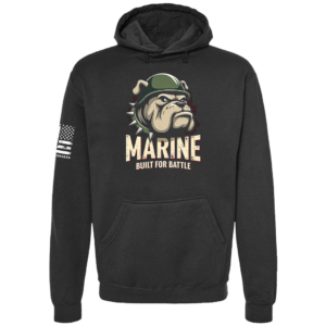 Marine Built for Battle Hoodie