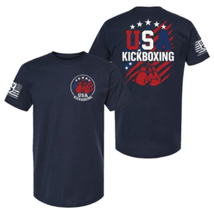 Alternative view of USA Kickboxing Tee