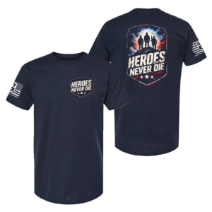 Alternative view of Heroes Never Die 2 Tee