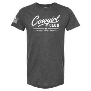 Alternative view of Cowgirl Club Large Front Tee