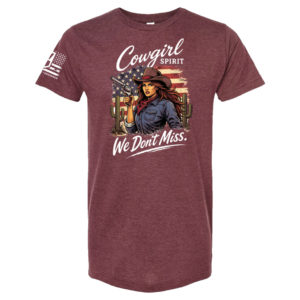 Alternative view of Cowgirl Spirit We Don’t Miss Tee