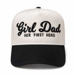Girl Dad Cream and Black