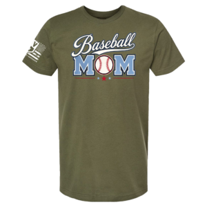 Alternative view of Baseball Mom Tee