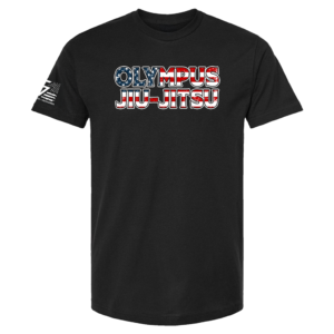 Olympus Jiu Jitsu American Flag Tee