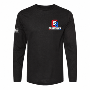 Crosstown Front & Back Long Sleeve Tee