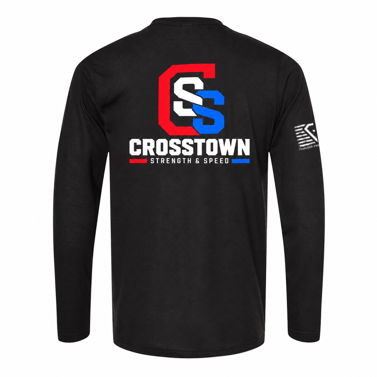 Crosstown Front & Back Long Sleeve Tee - Image 2
