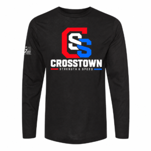 Crosstown Large Logo Long Sleeve Tee