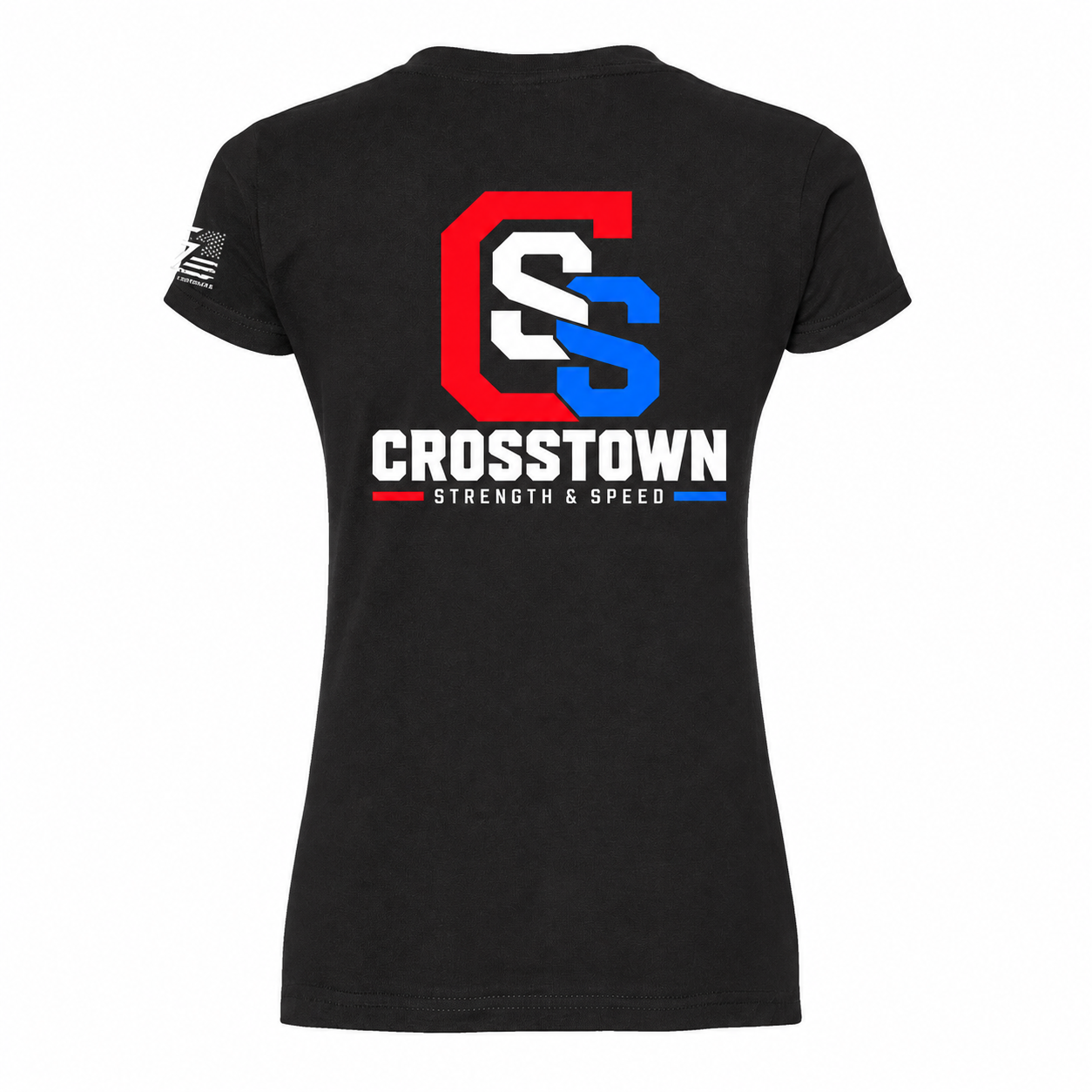 Crosstown Front & Back V-Neck Tee - Image 2