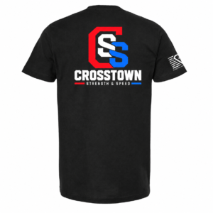Alternative view of Crosstown Front & Back Tee