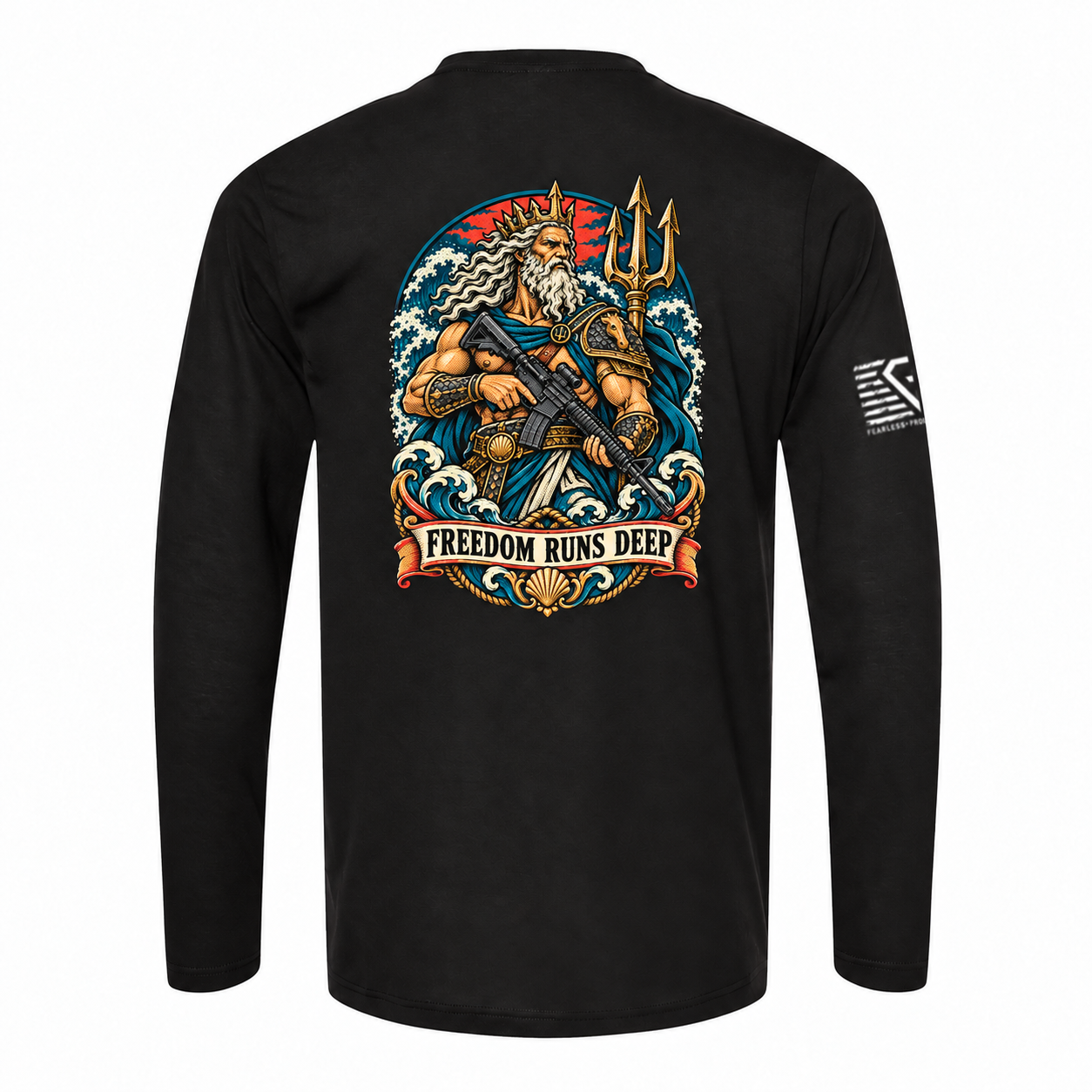 Freedom Runs Deep Long Sleeve Tee