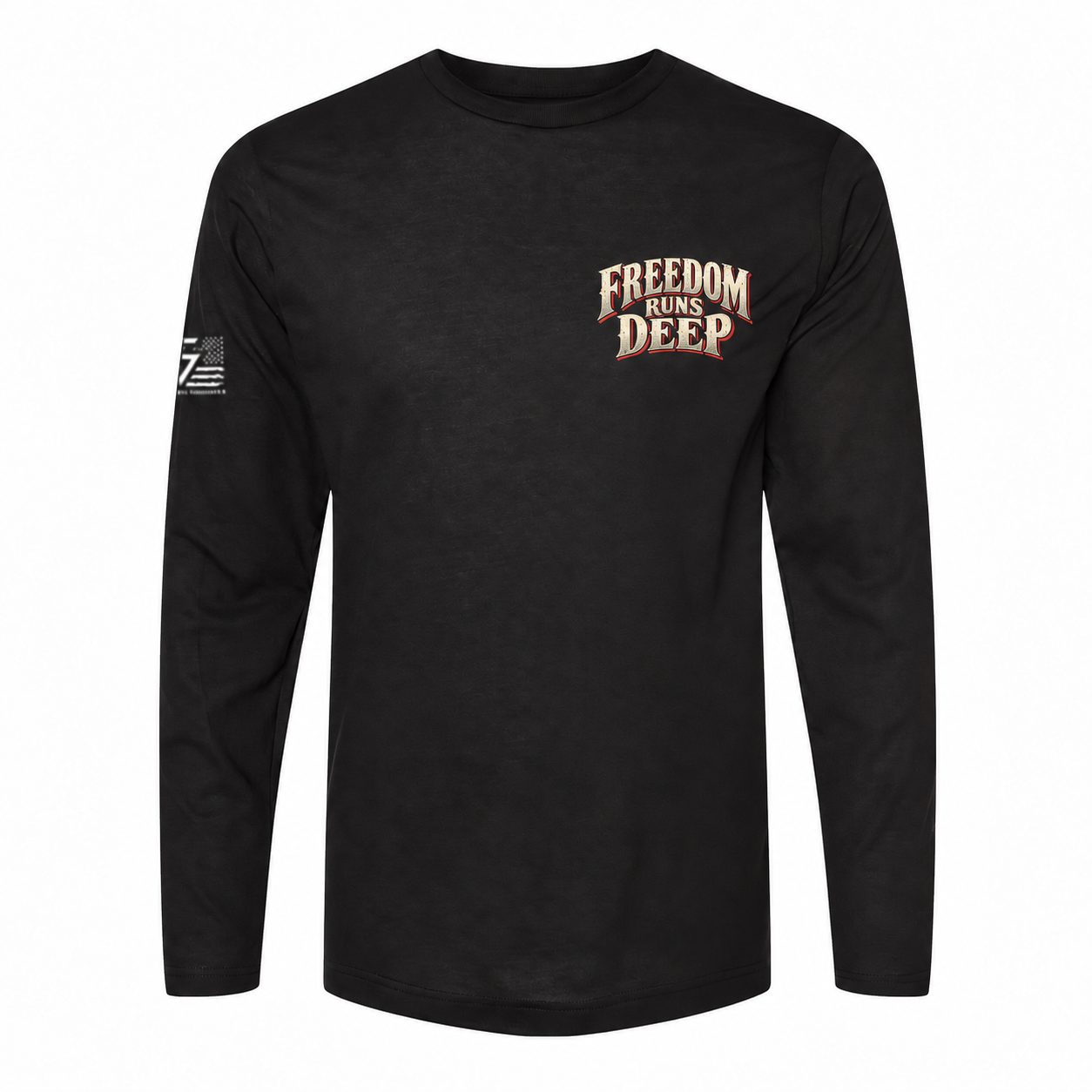 Freedom Runs Deep Long Sleeve Tee - Image 2