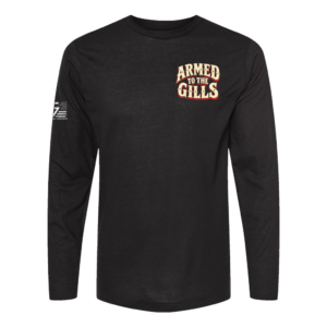 Alternative view of Armed to the Gills Long Sleeve Tee